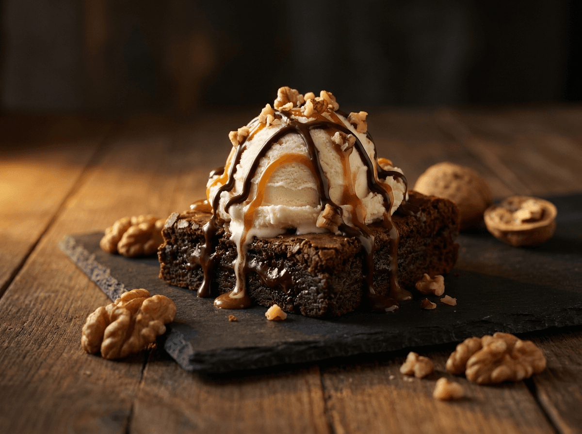 Brownie Sundae
