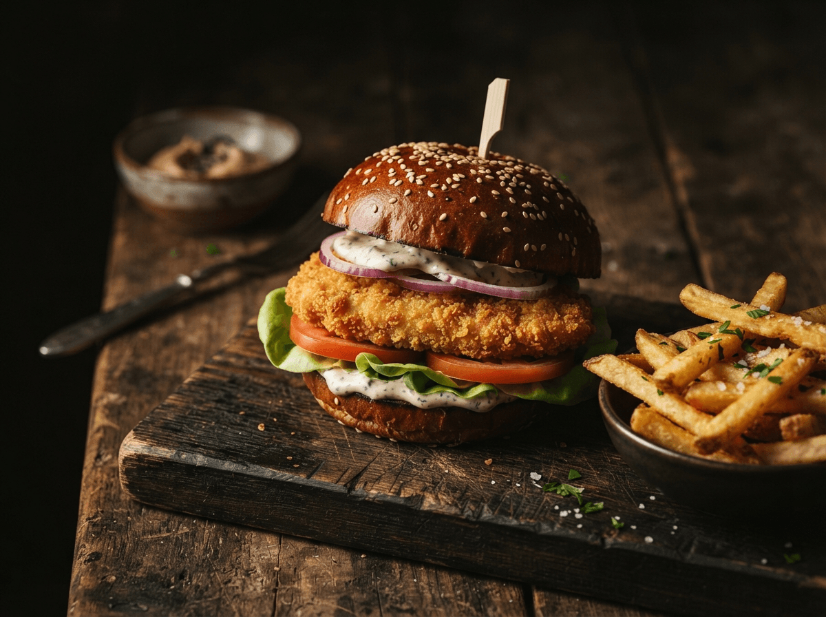 Veggie Chicken Burgers